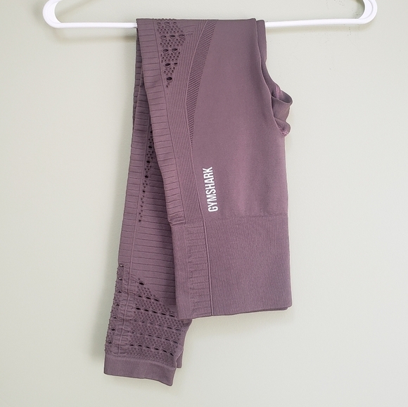 Gymshark ENERGY+ SEAMLESS LEGGINGS in Rose Taupe Size XS - Picture 3 of 12